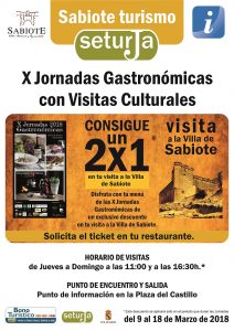 X Jornadas Gastronómicas de Sabiote